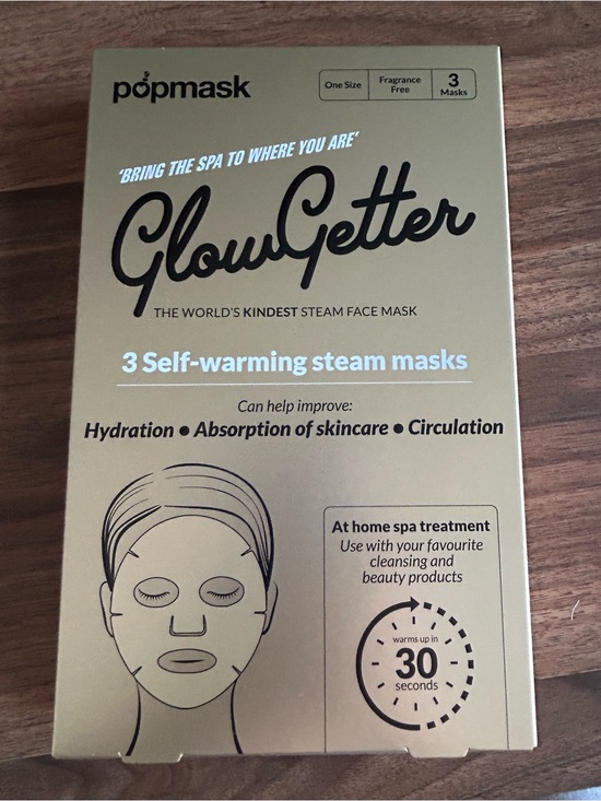 Popmask Other - Popmask GlowGetter Self Warming Facial Steam Masks
